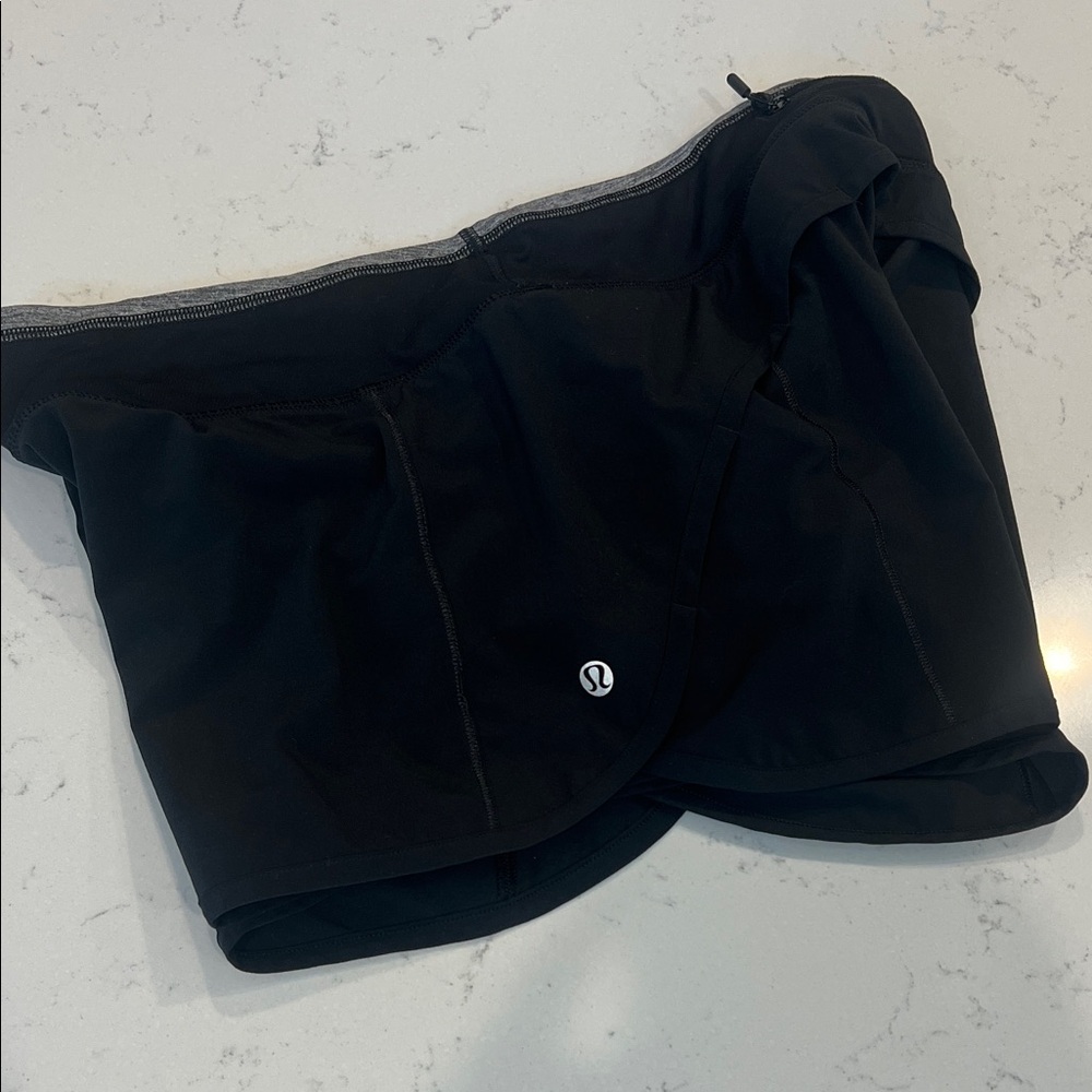 Lululemon Black Athletic Shorts
